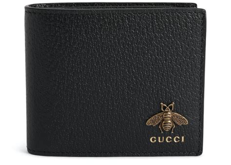 gucci bee bi-fold wallet|gucci bifold wallet women.